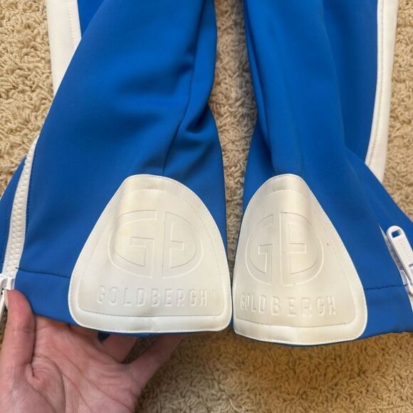 Goldbergh Goalie Pippa Rocky Ski Pants Electric Blue Pink White US 4 - Picture 7 of 7